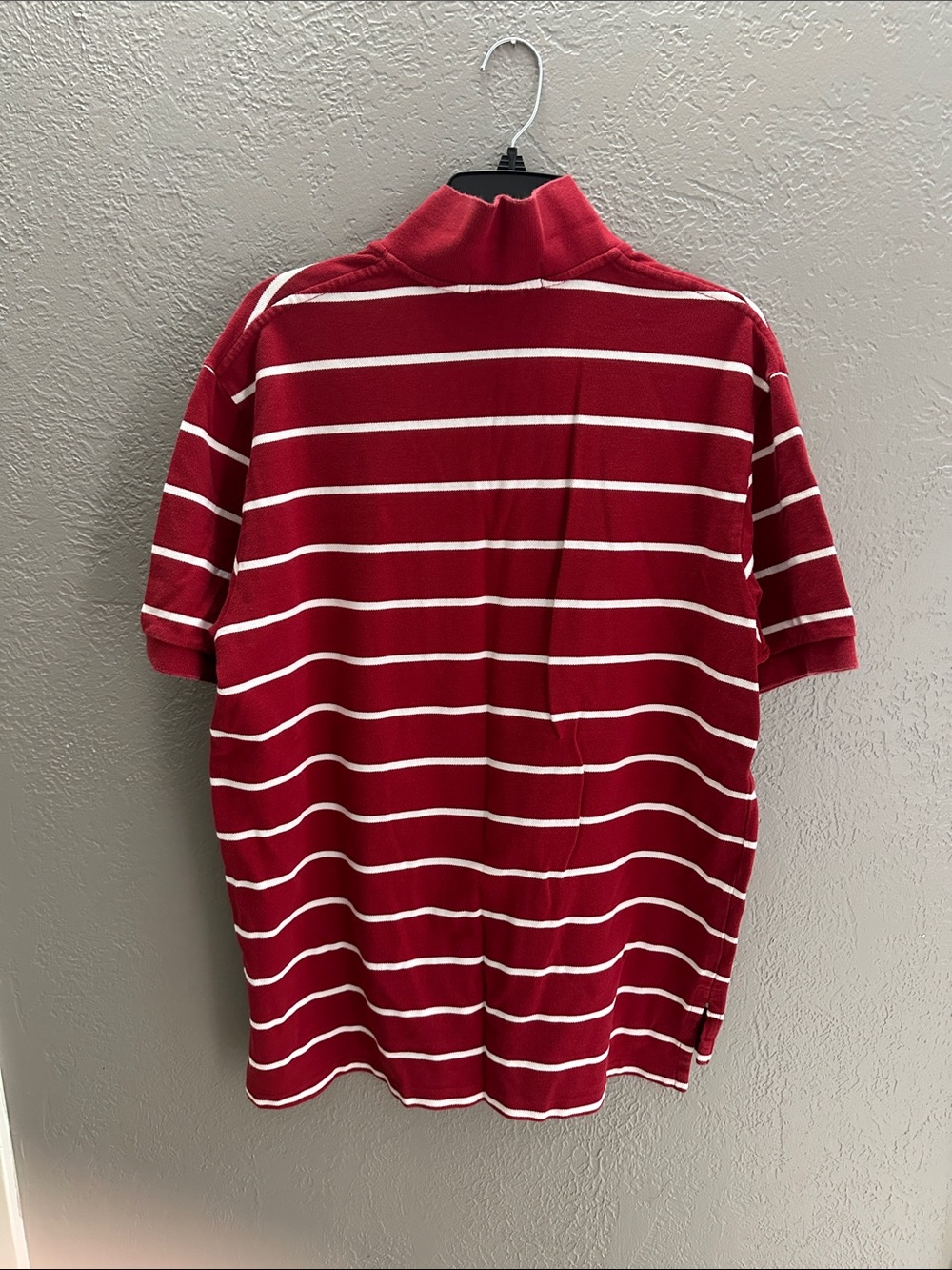 Polo by Ralph Lauren Red and White Striped Short-Sleeve Polo - Picture 2 of 2